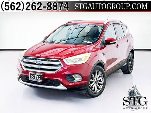 Ruby Red 2017 Ford Escape Titanium