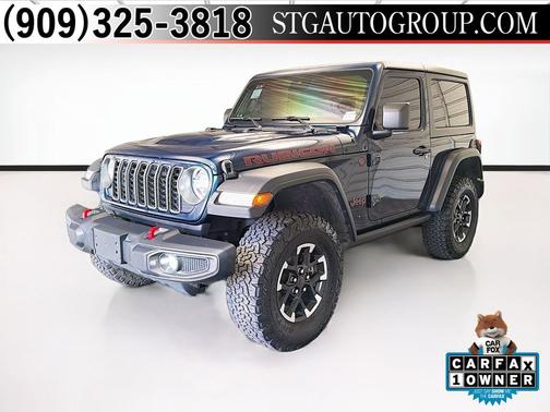 Fathom Blue Pearlcoat 2025 Jeep Wrangler Rubicon