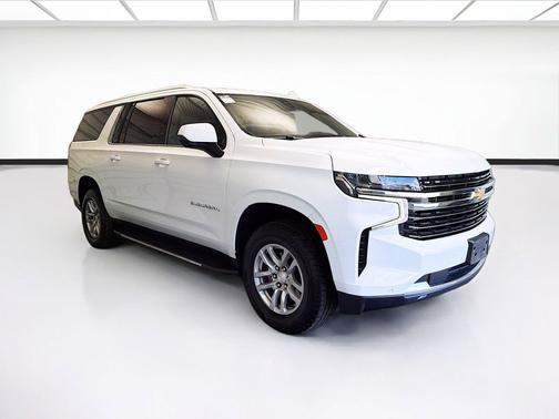 Summit White 2023 Chevrolet Suburban LT