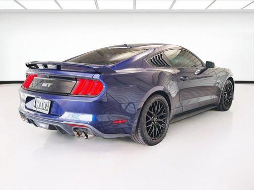 Kona Blue Metallic 2020 Ford Mustang GT Premium