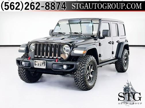 Black Clearcoat 2021 Jeep Wrangler Unlimited Rubicon