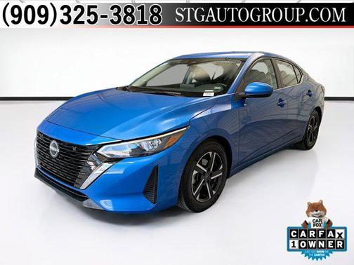 Electric Blue Metallic 2024 Nissan Sentra SV
