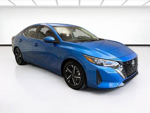 Electric Blue Metallic 2024 Nissan Sentra SV