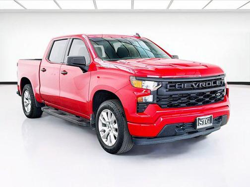 Red Hot 2025 Chevrolet Silverado 1500 Custom