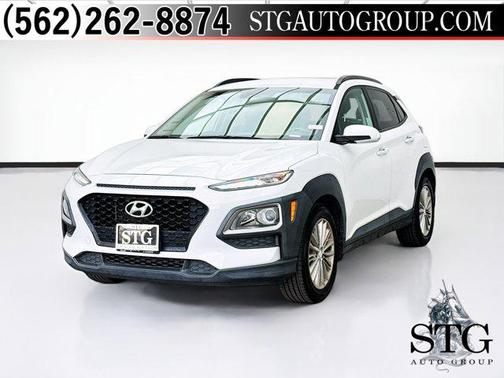 Chalk White 2018 Hyundai KONA SEL