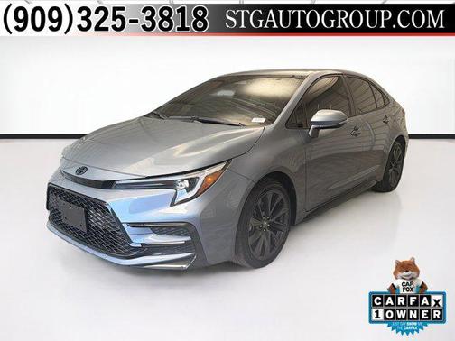 Gray Metallic 2025 Toyota Corolla Hybrid SE