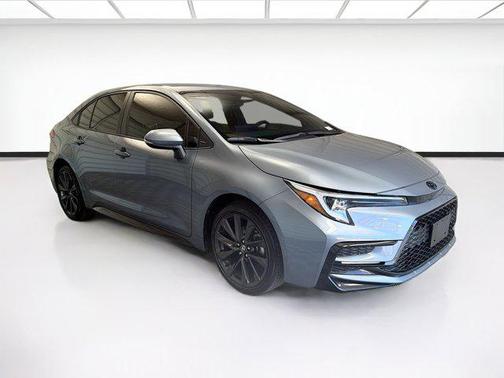 Gray Metallic 2025 Toyota Corolla Hybrid SE