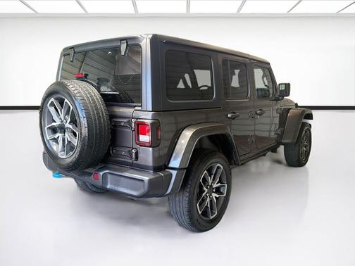 Granite Crystal Metallic Clearcoat 2024 Jeep Wrangler 4xe Sport S