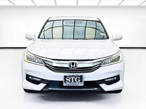 White Orchid 2017 Honda Accord Touring V6