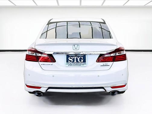 White Orchid 2017 Honda Accord Touring V6
