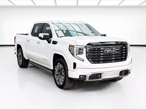 White Frost Tricoat 2025 GMC Sierra 1500 Denali Ultimate