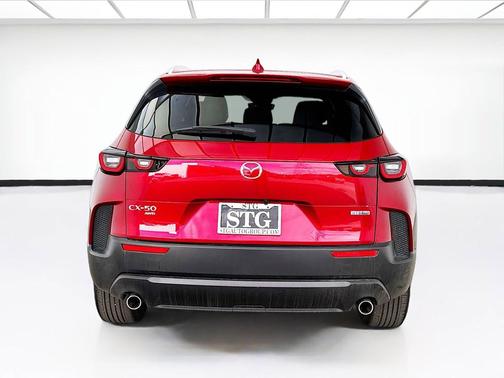 Soul Red Crystal Metallic 2025 Mazda CX-50 Hybrid Premium Plus Package
