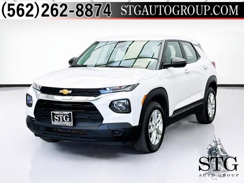 Summit White 2023 Chevrolet Trailblazer LS