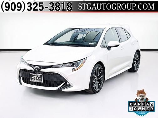 Blizzard Pearl 2019 Toyota Corolla XSE