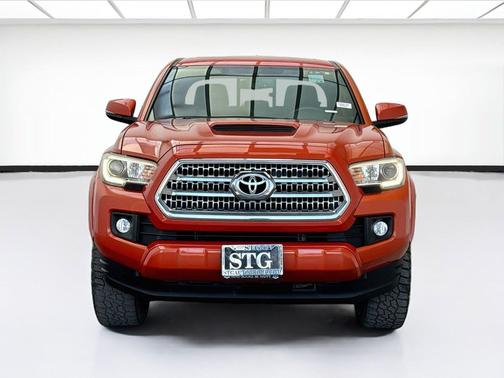 Inferno Red 2016 Toyota Tacoma TRD Sport