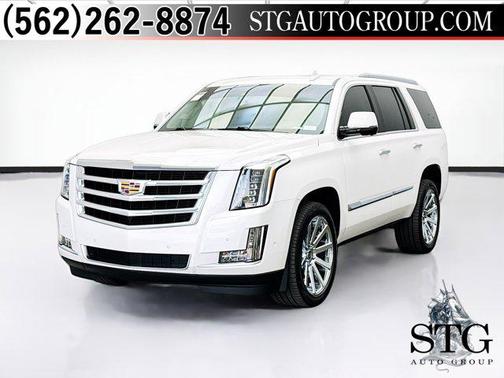 Crystal White Tricoat 2017 Cadillac Escalade Premium Luxury