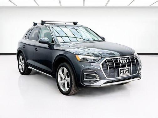 Gray Metallic 2021 Audi Q5 45 Premium Plus