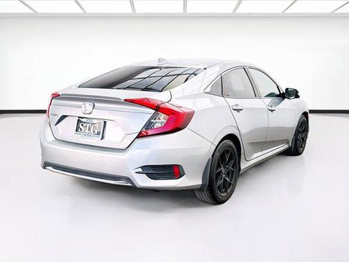 Lunar Silver Metallic 2021 Honda Civic EX-L