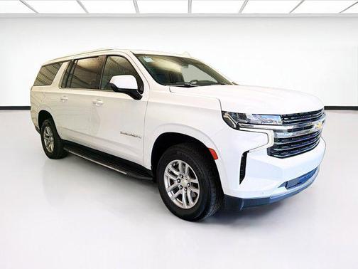 Summit White 2022 Chevrolet Suburban LT