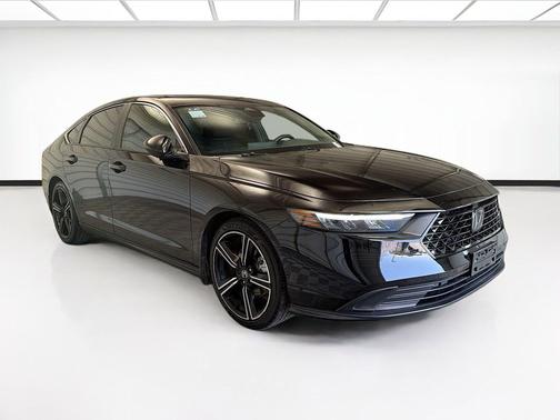Crystal Black Pearl 2024 Honda Accord Hybrid Sport