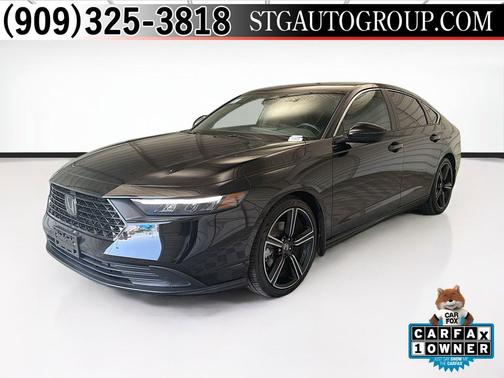 Crystal Black Pearl 2024 Honda Accord Hybrid Sport