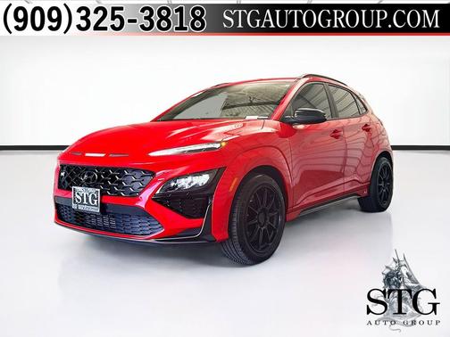 Racing Red 2022 Hyundai Kona N Base