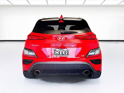 Racing Red 2022 Hyundai Kona N Base
