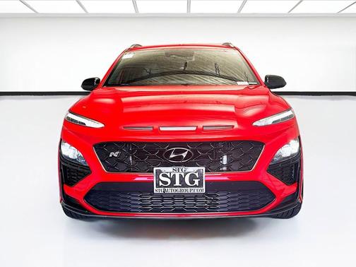 Racing Red 2022 Hyundai Kona N Base