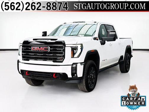 Summit White 2025 GMC Sierra 3500 AT4