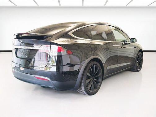 Solid Black 2020 Tesla Model X Long Range Plus Dual Motor All-Wheel Drive