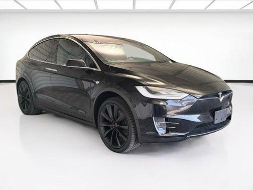 Solid Black 2020 Tesla Model X Long Range Plus Dual Motor All-Wheel Drive
