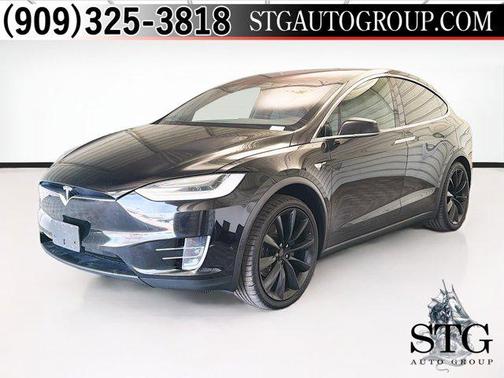 Solid Black 2020 Tesla Model X Long Range Plus Dual Motor All-Wheel Drive