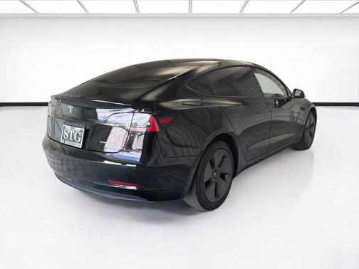 Solid Black 2022 Tesla Model 3 Long Range