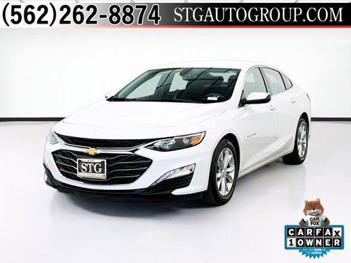 Summit White 2019 Chevrolet Malibu LT