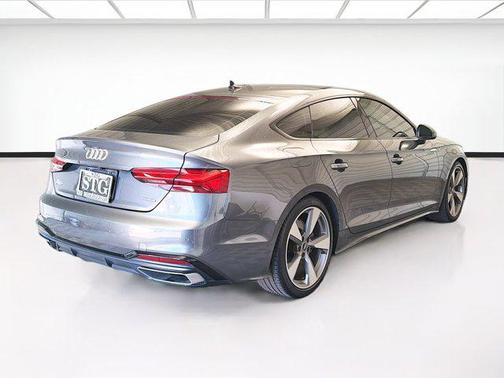 Daytona Gray Metallic 2021 Audi A5 Sportback 45 S Line Premium Plus