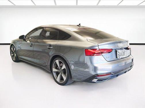 Daytona Gray Metallic 2021 Audi A5 Sportback 45 S Line Premium Plus