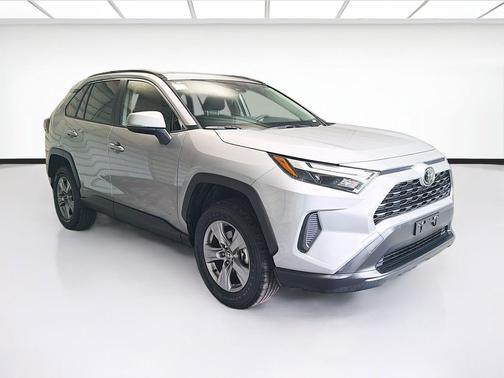 Silver Sky Metallic 2025 Toyota RAV4 Hybrid LE