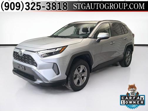 Silver Sky Metallic 2025 Toyota RAV4 Hybrid LE