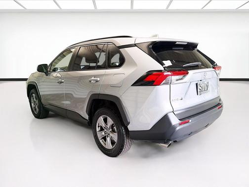 Silver Sky Metallic 2025 Toyota RAV4 Hybrid LE