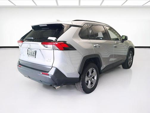 Silver Sky Metallic 2025 Toyota RAV4 Hybrid LE