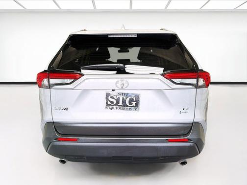 Silver Sky Metallic 2025 Toyota RAV4 Hybrid LE