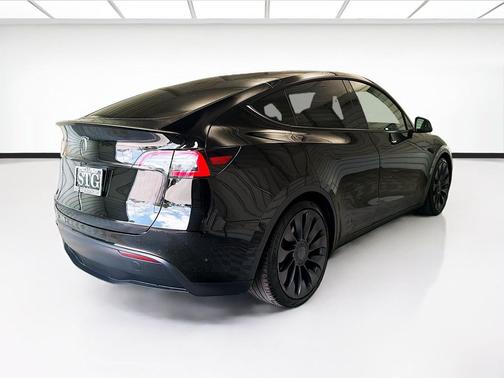 Solid Black 2021 Tesla Model Y Performance Dual Motor All-Wheel Drive