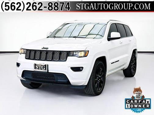 Bright White Clearcoat 2020 Jeep Grand Cherokee Altitude