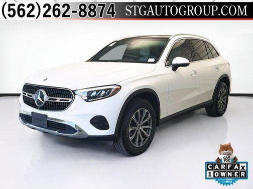 White 2024 Mercedes-Benz GLC 300 Base