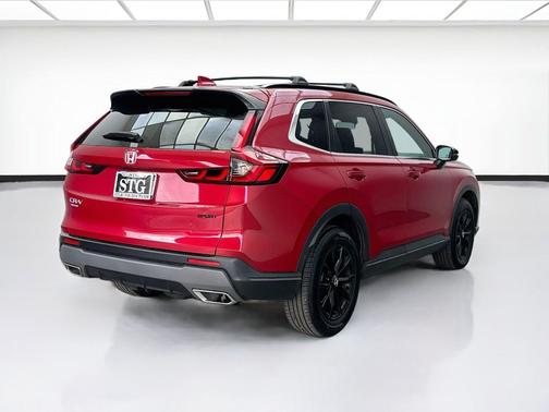 Radiant Red Metallic 2024 Honda CR-V Hybrid Sport AWD
