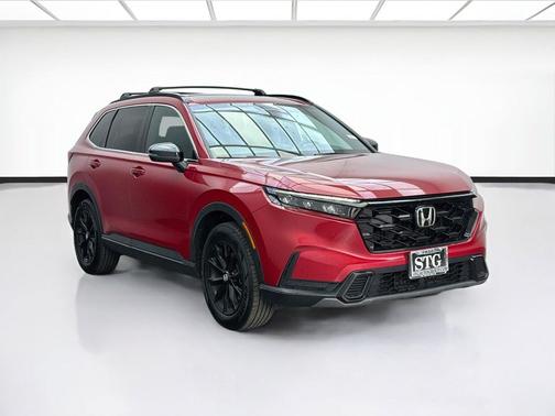Radiant Red Metallic 2024 Honda CR-V Hybrid Sport AWD