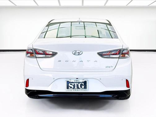 Hyper White 2019 Hyundai Sonata Plug-In Hybrid Base