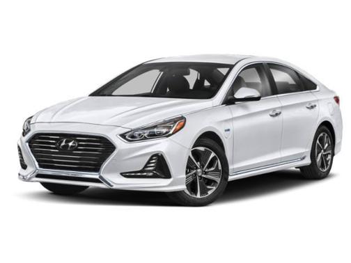 Hyper White 2019 Hyundai Sonata Plug-In Hybrid Base