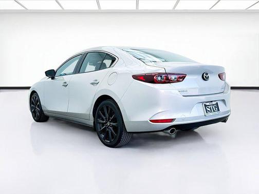 Platinum Quartz Metallic 2024 Mazda Mazda3 2.5 S Select Sport