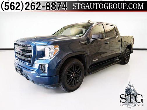 Pacific Blue Metallic 2020 GMC Sierra 1500 Elevation